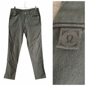 LULULEMON ABC Pant Classic Washed Grey Sage 33